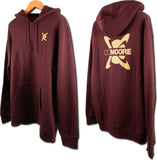 CC Moore Burgundy Hoodie - dé KarperCentrale