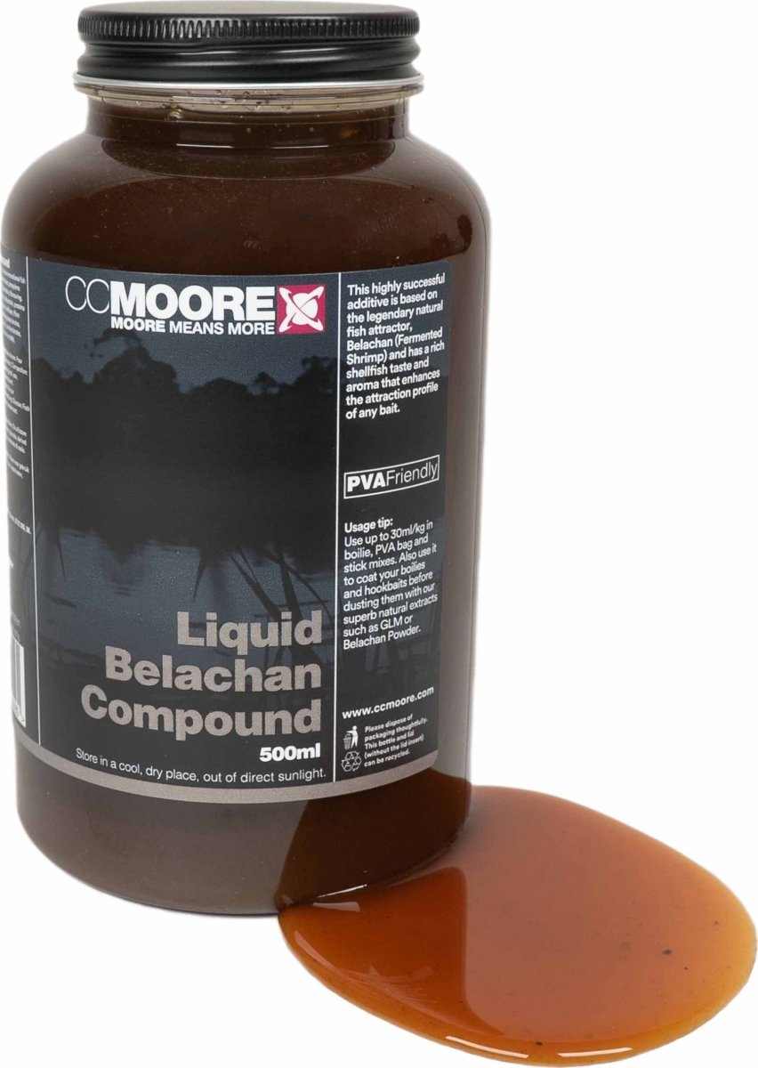 CC Moore Liquid Belachan Compound - 500ml - dé KarperCentrale CC Moore Liquid Belachan Compound - 500ml - dé KarperCentrale