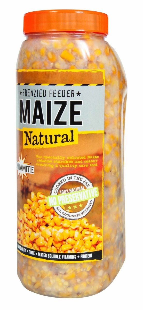 Dynamite Baits Frenzied Maize Natural - 2.5L - Klaar voor gebruik - KarperCentrale Dynamite Baits Frenzied Maize Natural - 2.5L - Klaar voor gebruik - KarperCentrale