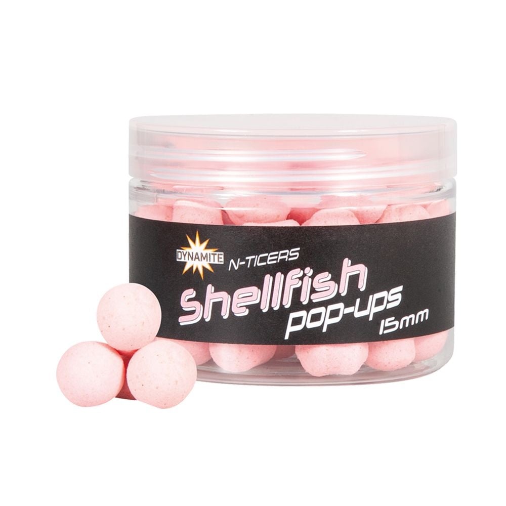 Dynamite Baits N - Ticer Pop - Ups - 15mm - Peach & pepper - KarperCentrale Dynamite Baits N - Ticer Pop - Ups - 15mm - Peach & pepper - KarperCentrale