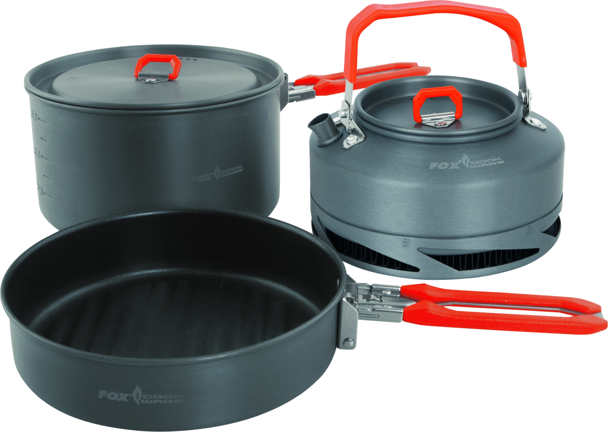 Fox Cookware Medium 3 pc Set non stick pans - dé KarperCentrale Fox Cookware Medium 3 pc Set non stick pans - dé KarperCentrale