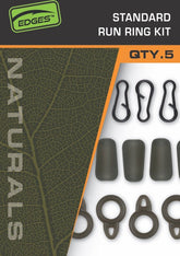Fox Edges Naturals Standard Run Ring Kit - dé KarperCentrale