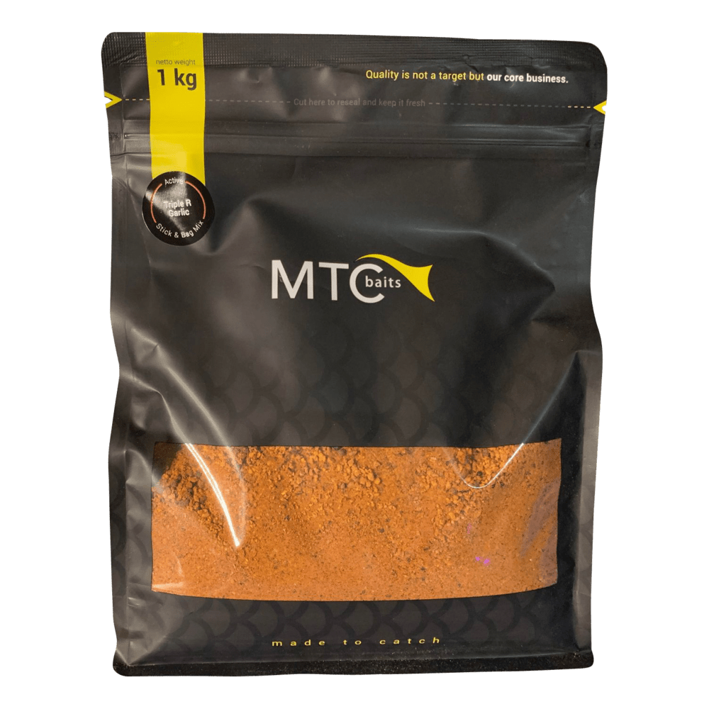 MTC Triple R Garlic - Active Stick & Bag Mix - 1KG - dé KarperCentrale MTC Triple R Garlic - Active Stick & Bag Mix - 1KG - dé KarperCentrale