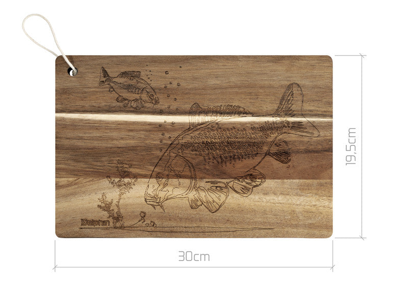 Dekoracyjna deska do krojenia - Edycja karpiowa