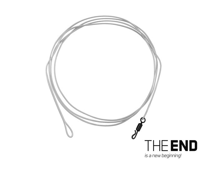 The END - Fluoro Carbon Leader - 1 Stück - Fertig montiert