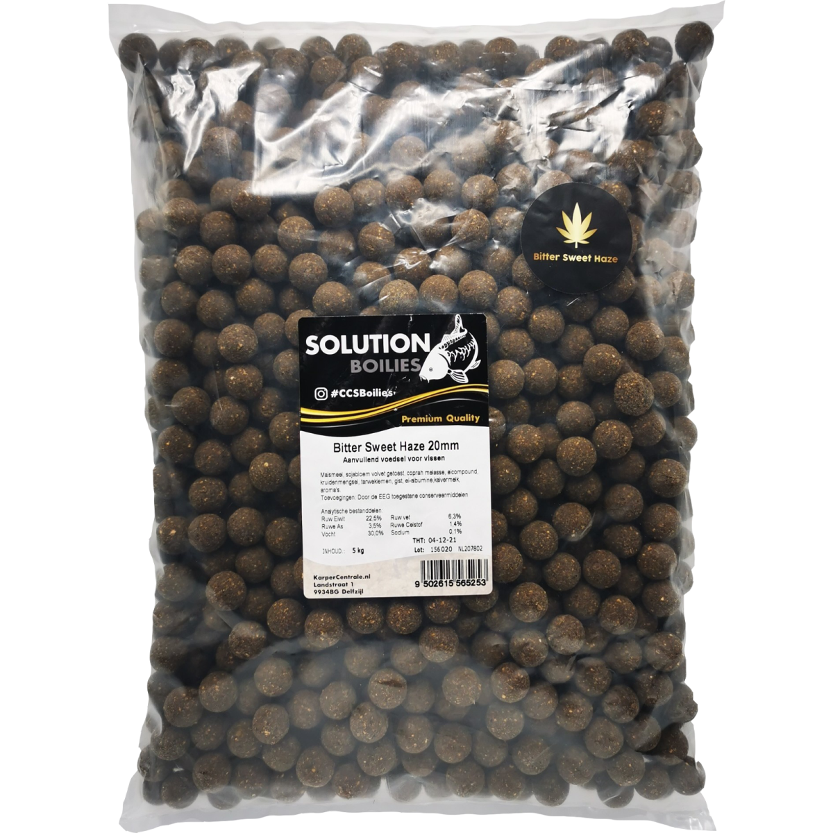 Prémiová řada - Bitter Sweet Haze boilies - 5KG