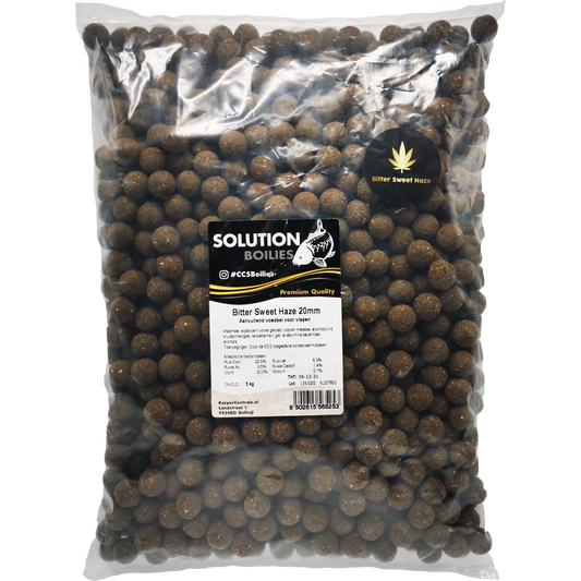 CC Solution Boilies Premium Range - Bitter Sweet Haze Boilies - 5KG - dé KarperCentrale 1200