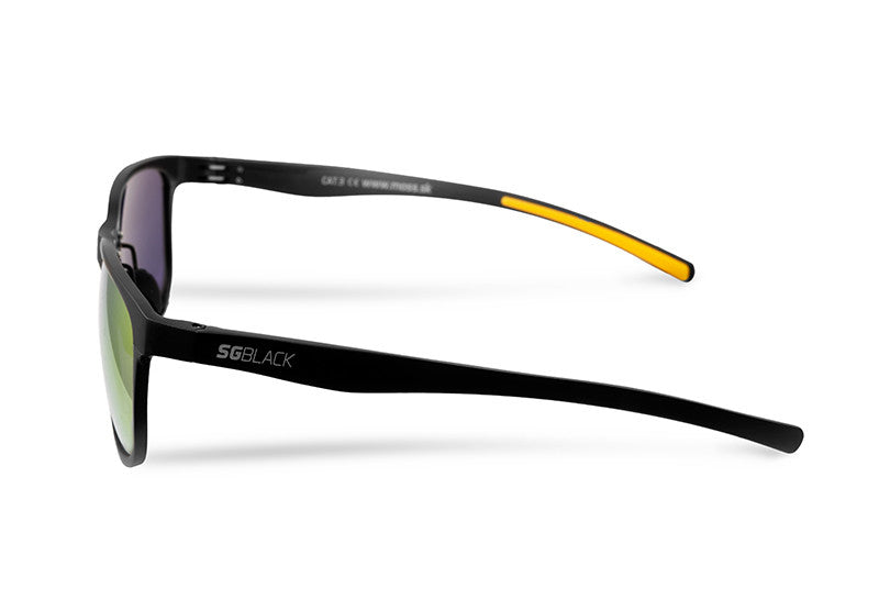 SG Black - Orange Linse - Polarisierende Sonnenbrille