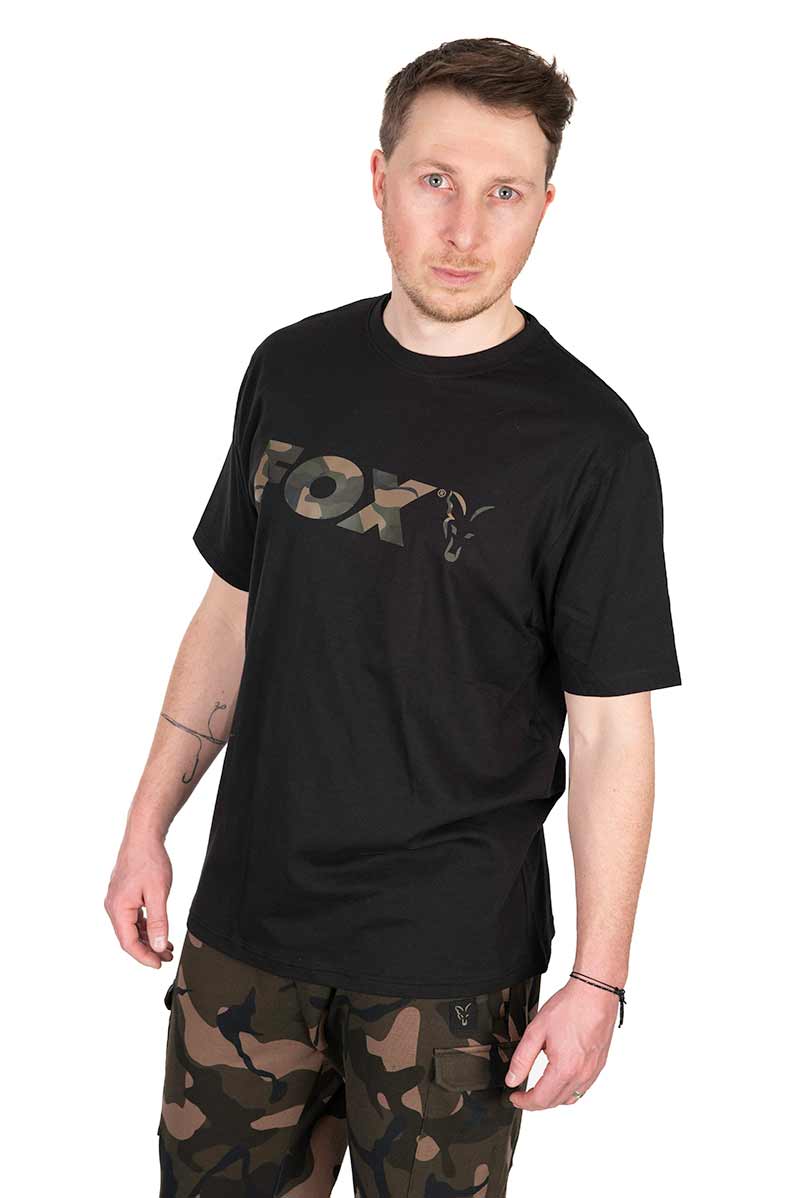 Black Camo Logo T-Shirt