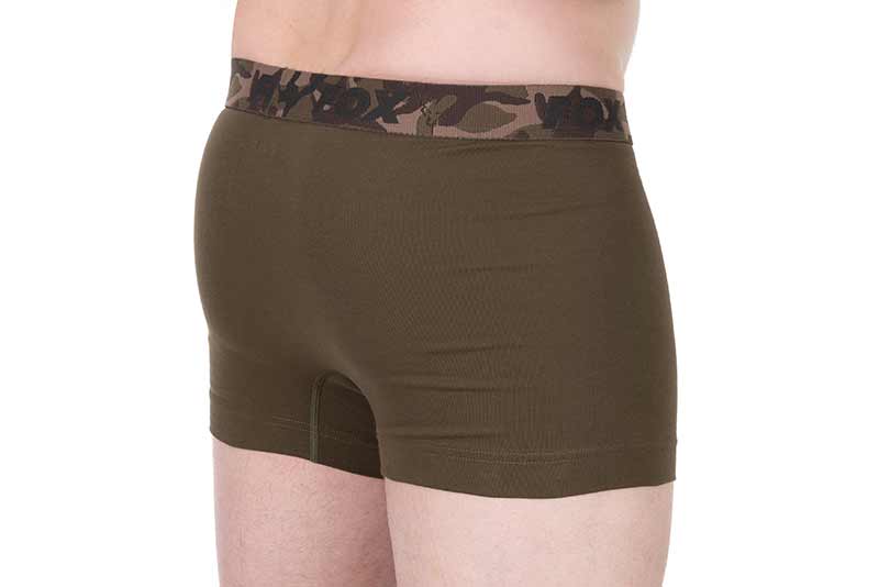 Fox Boxer Korte broek 2pk khaki / black - dé KarperCentrale