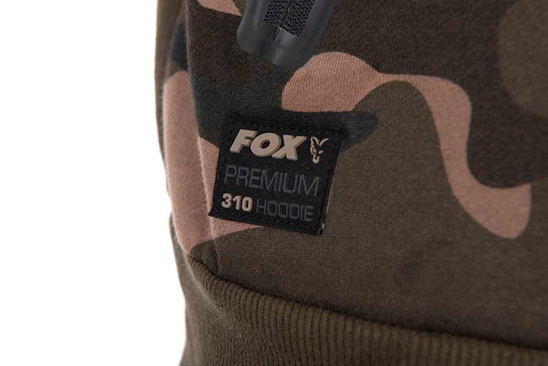 Fox Camo Full Zip Premium 310 Hoody - dé KarperCentrale