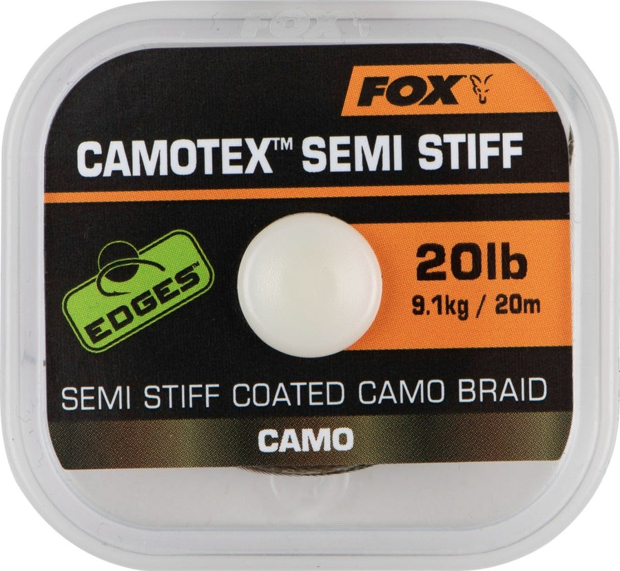 Camotex Semi Stiff - 20m - Gevlochten onderlijnmateriaal