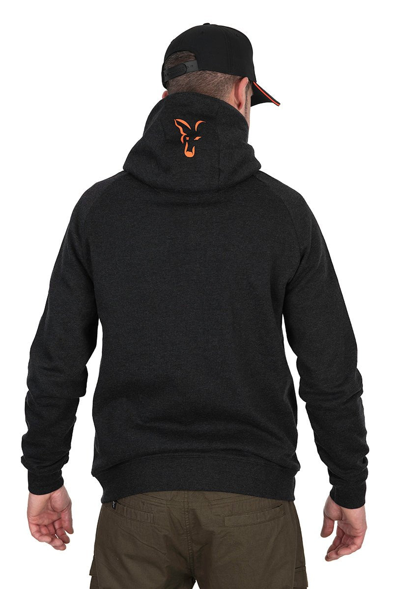 Fox Collection LW Hoody Black/Orange - dé KarperCentrale