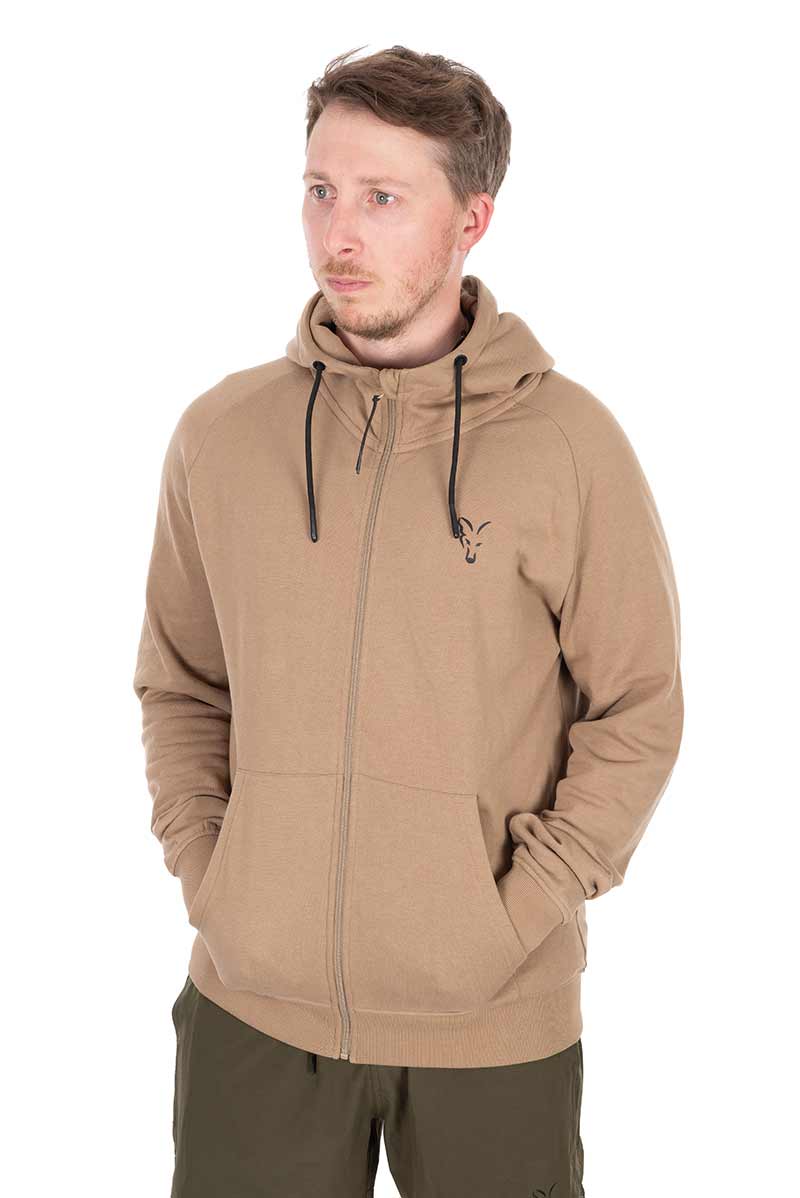 Collection LW Zip Hoody Tan Ltd