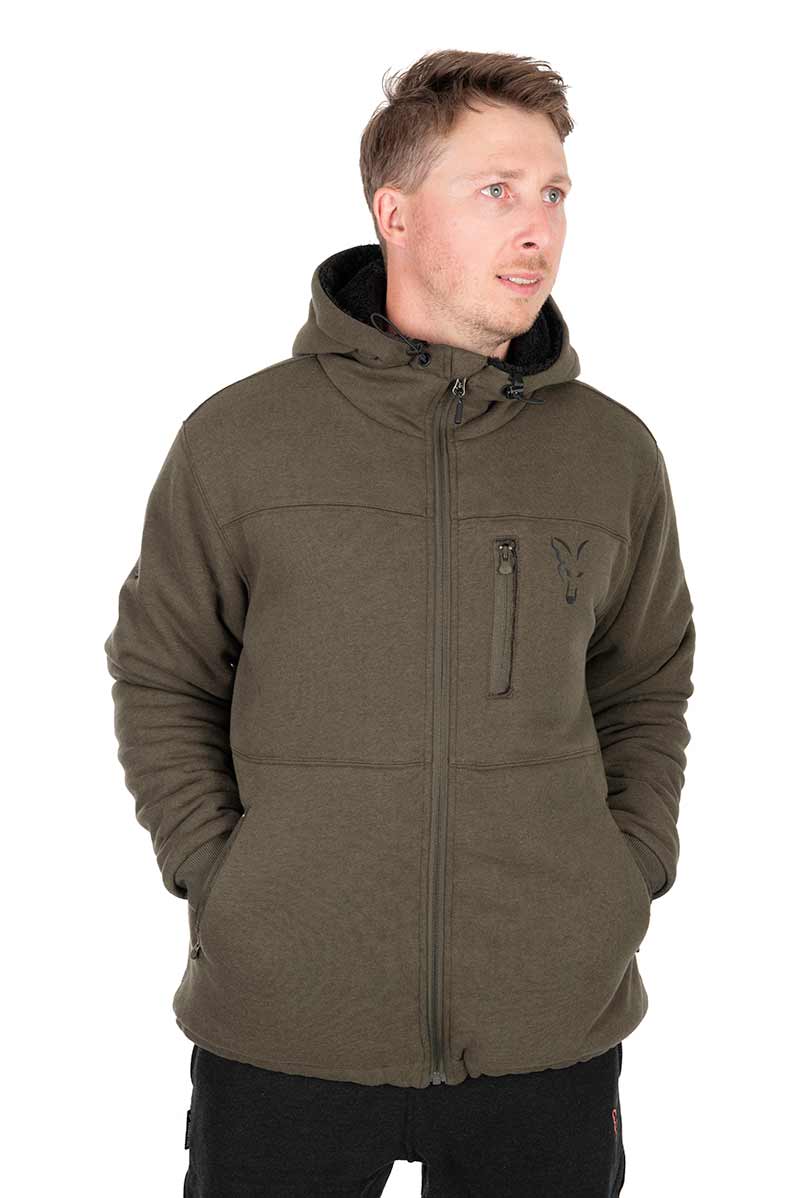 Collection Sherpa Hoody Green/Black