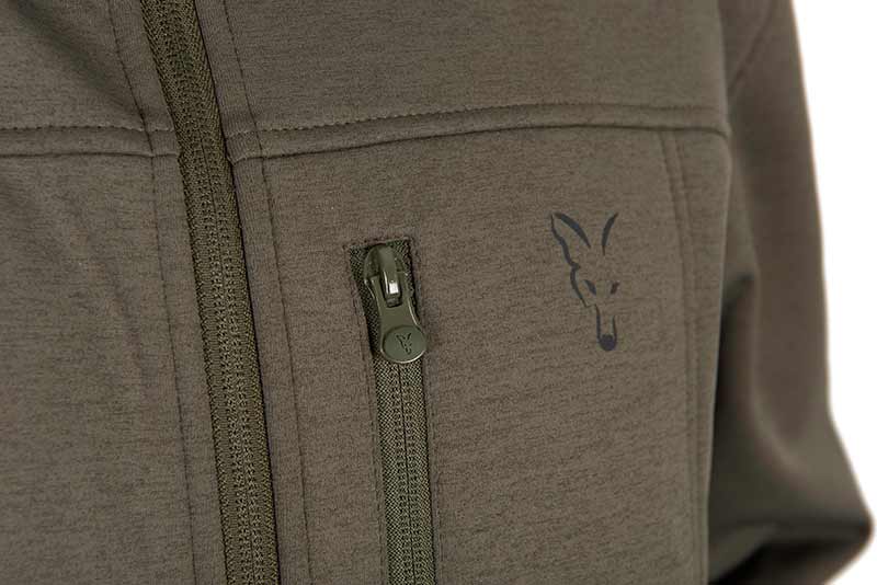 Fox Collection Soft Shell Jas Green/Black - dé KarperCentrale