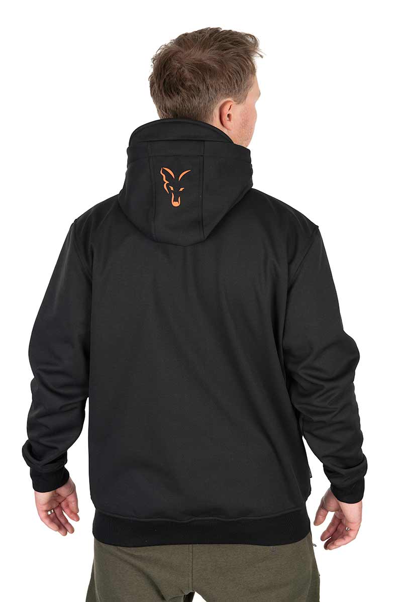 Fox Collection Soft Shell Jkt Black/Orange - dé KarperCentrale