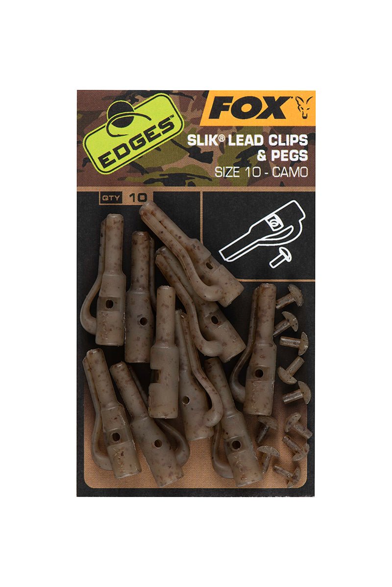 Fox Edges Camo Slik Lead Clip + Pegs - dé KarperCentrale