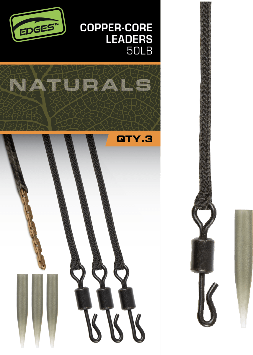 Edges Naturals miedziane przypony Copper-Core