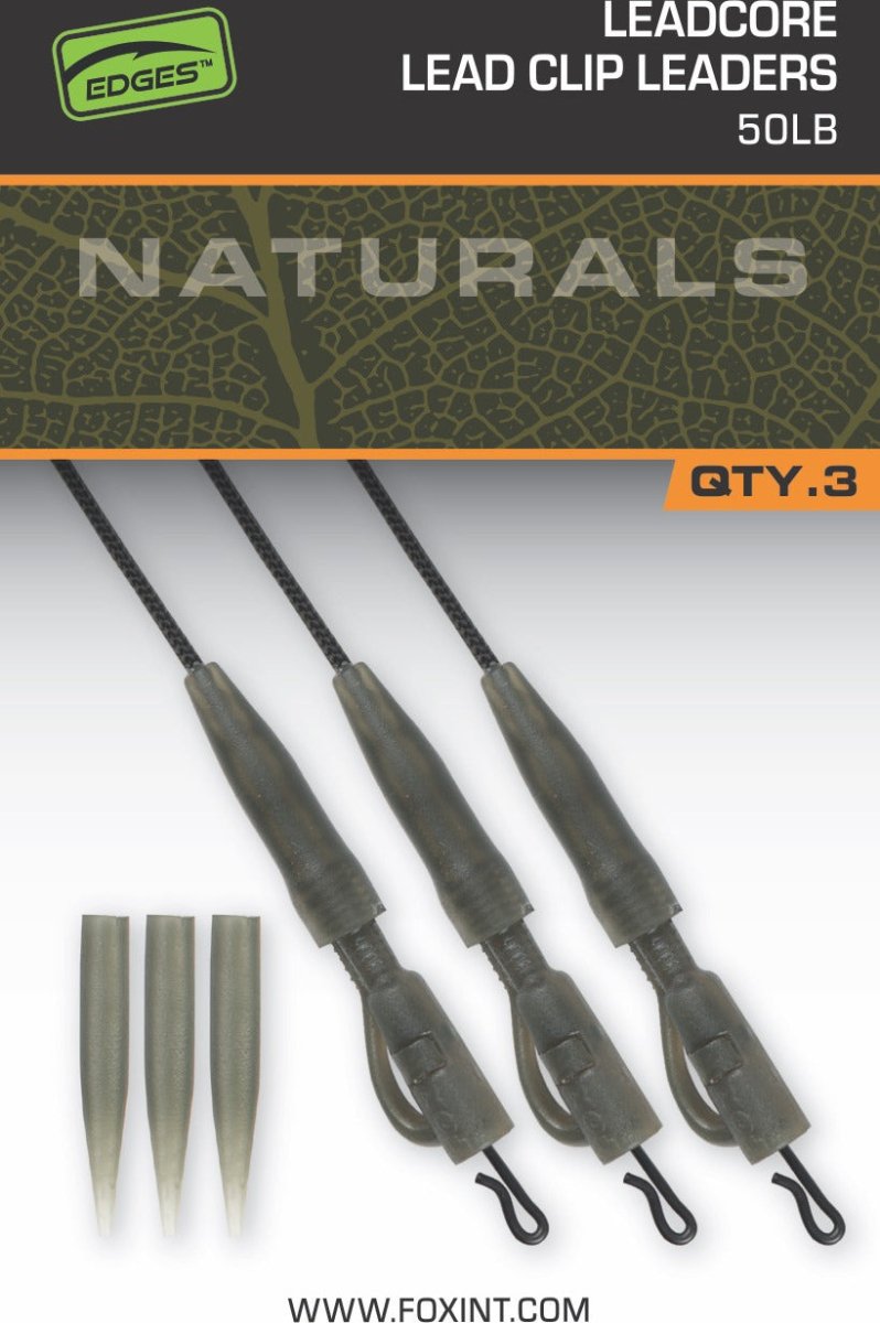 Edges Naturals Leadcore Power Grip Lead Clip Przypony